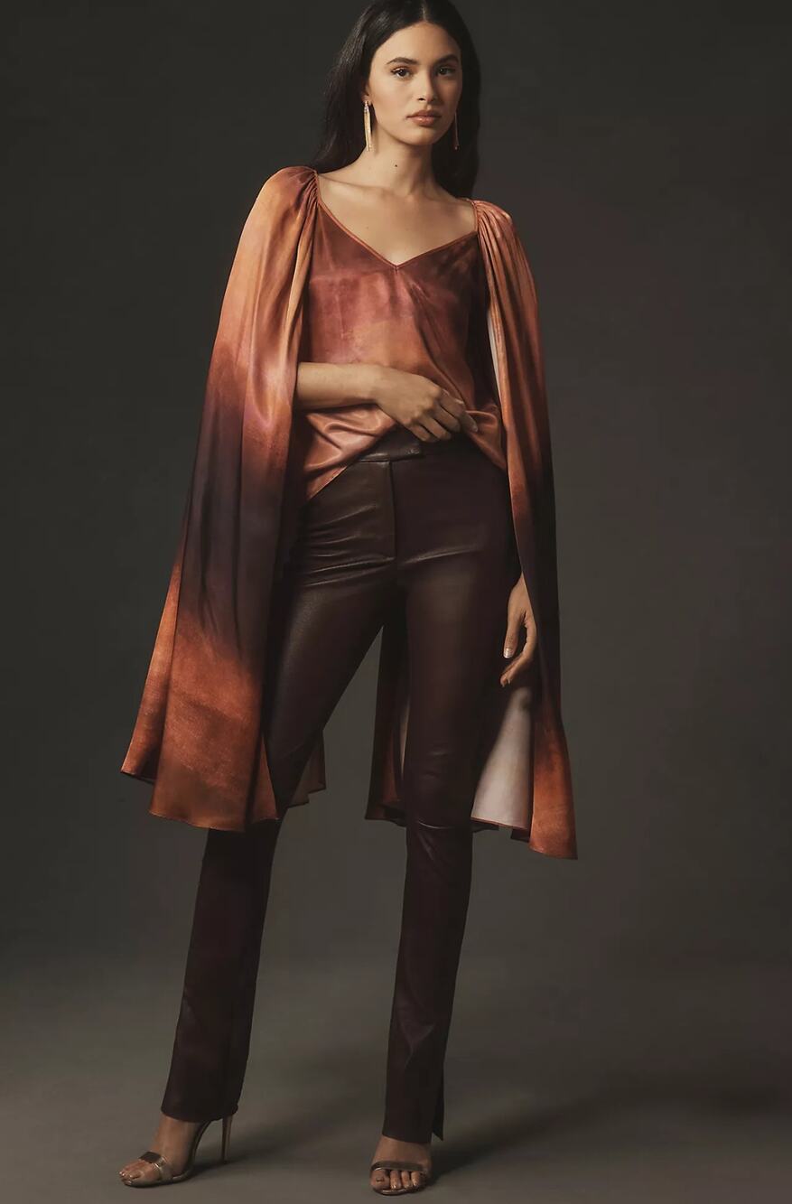 NWT Hope for Flowers by Tracy Reese Caped Blouse - XS
